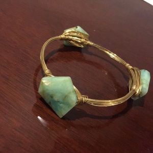 Wire Wrapped Stone Bracelet